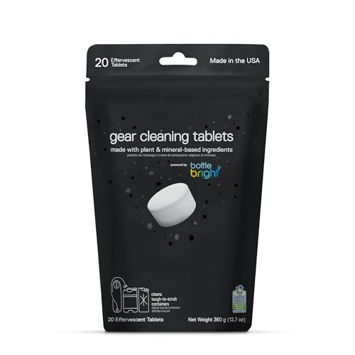 Gear Cleaning Tablets by Bottle Bright - EPA Safer Choice
