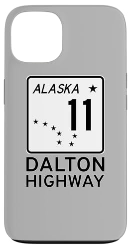 DALTON HIGHWAY ALASKA ROUTE 11 ���H�W�� ALASKAN HIGHWAY �X�}�z�P�[�X iPhone 13 �p
