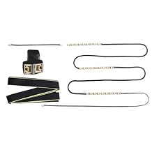 P1P P1S Upgrade Light Y-Splitter Set Works with Original Plug and Play 5V 12W Three Segment Light-Bar with 1 to 2 Adapter, 3D Printer Accessories BCZAMD