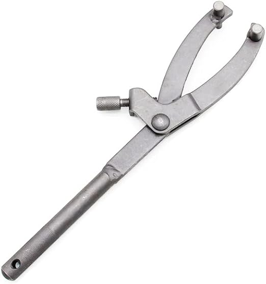 QISF Adjustable Spanner Wrench Magneto Fly Wheel Clutch Hub Tool, Fan Clutch Removal Tool for Scooter Motorcycle Accessories