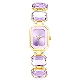 【Cadeau Scintillant et Empreint de Sens】 Cette montre cadeau pour maman est le présent idéal pour célébrer une femme spéciale. Son design raffiné et sa touche de brillance en font un choix parfait pour la Fête des Mères, un anniversaire, Noël ou la Saint-Valentin.