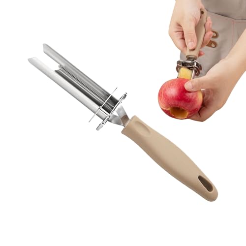 Extractor de núcleos de cocina - Herramienta de deshuesado de acero inoxidable | Herramienta multifuncional para deshuesar frutas, ayudante de cocina para patatas, cerezas, dátiles rojos, tomates