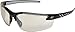 Edge Safety Glasses Zorge Magnifier Clear Lenses Black Frame