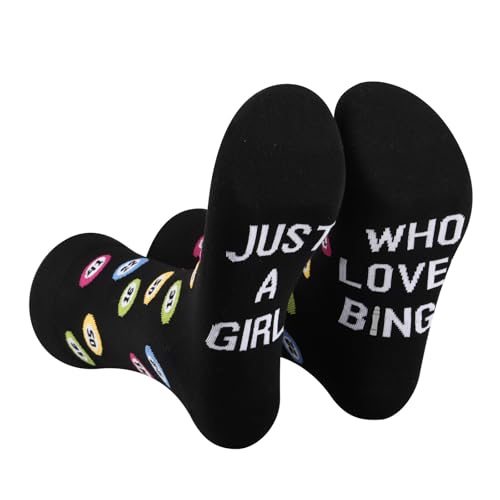 Image of PXTIDY 2 Pairs Gambler Socks For Women Girl Gambling Lovers Gift Gambler Sock
