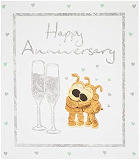 Boofle Wedding Anniversary Card - Anniversary Card for Couple - Cute Design