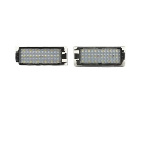Luces matrícula Twingo II y Clio IV con sistema Canbus LED pack de 2 piezas para coche