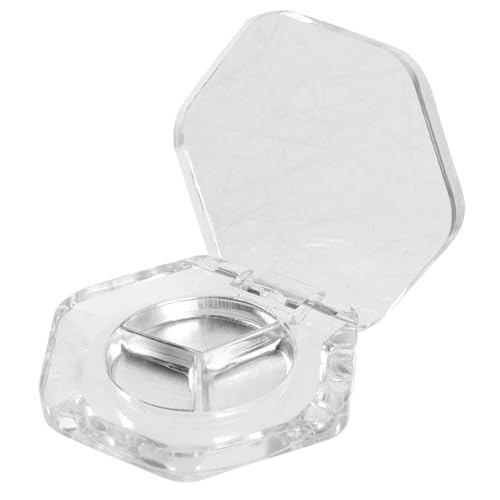 WOFASHPURET 8pcs Eye Shadow Pans Makeup Palette for Blush Eyeshadow Highlighter Compact for Travel