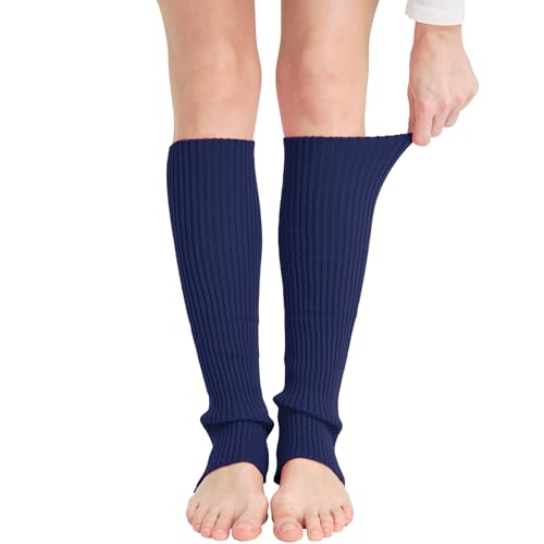 Image of Nanxson Knit Ribbed LegWarmer Women Knit Calf Accessories Leg Sleeves | Solid Neon Boot Socks,Y2K 80s Women's Lolita LegWarmer,Sports Party Yoga Dance Accessories,Winter Ankle Heap Kawaii Sock