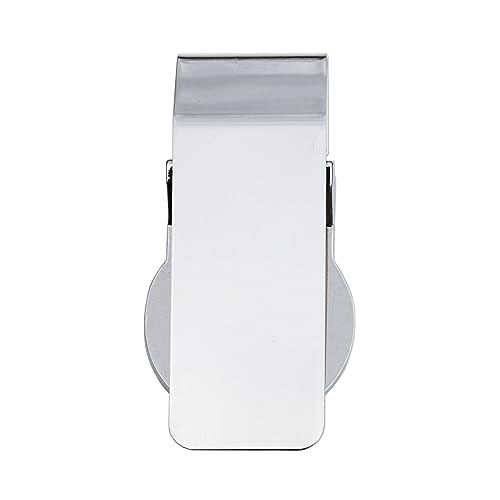 US 1928 Standing Liberty 90% Silver Quarter Hinged Money Clip NEW - Gold Coin Bezel4