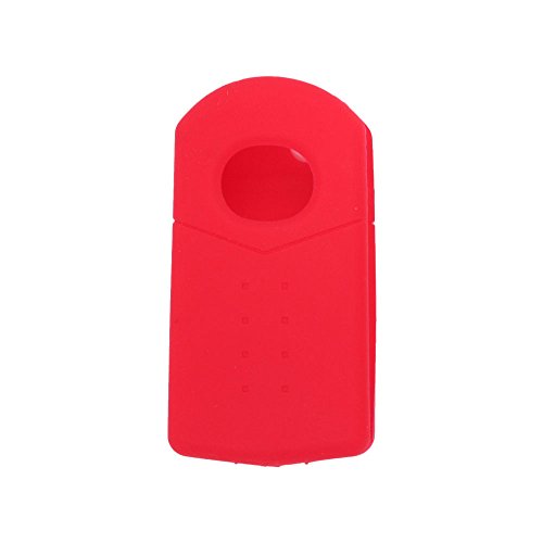 BROVACS Silicone Cover Protector Case Holder Skin Jacket Compatible with MAZDA 3 Button Flip Remote Key Fob CV9530 Red - Image 2