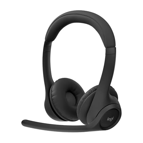 Logitech Zone 300 Wireless Headset with Noise-Cancelling Cover