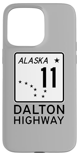 DALTON HIGHWAY ALASKA ROUTE 11 ���H�W�� ALASKAN HIGHWAY �X�}�z�P�[�X iPhone 15 Pro Max �p