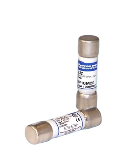 Fusible HP10M20 20A 1000V cartouche de protection électrique pour boîtier DC