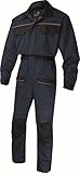 Delta Plus MCCOMBMGT MACH2 Corporate Arbeitskombination aus Polyester Baumwolle, Marineblau-Schwarz, L