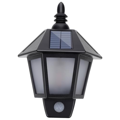 Couloir extérieur sombre ? Installez cette applique murale solaire LED