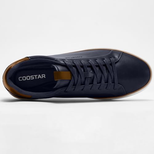 Image of Coostar Mens Casual Shoes Comfortable Dress Sneakers Classic Lace-up Shoe Lightweight