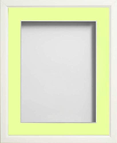 Frame Company Drayton Range 14x11-inch Grey Picture Photo Frame with White Mount For Image Size A4