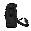 OUTBOUND Small Canvas Webbing Messenger Bag (Black) #3