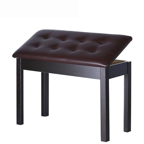 Banc de Piano avec Banc de Rangement et siège de Piano à Clavier Duo en Bois rembourré, imperméable et antidérapant (Black) - Les Beatles, Paul McCartney, John Lennon, RIngo Starr, George Harrison Banc de Piano avec Banc de Rangement et siège de Piano à Clavier Duo en Bois rembourré, imperméable et antidérapant (Black)