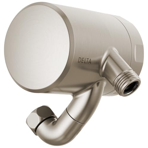 Delta Faucet Clarifi Premium Shower Filter Attachment with Filter, Hard Water Shower Filter, Shower Head Filter, Stainless 5SF100-SS by DELTA - Used condition - CA$109.94