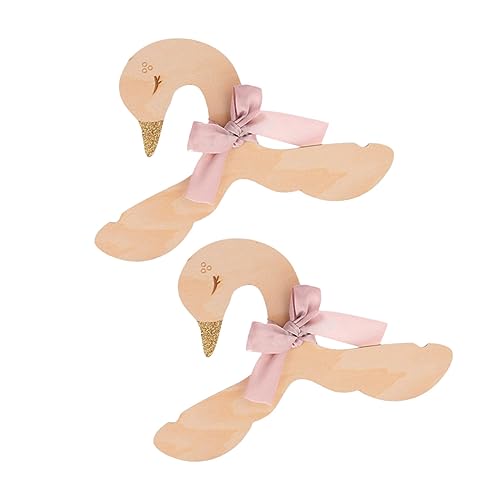 Perchas Madera Blanca Pinza Marca FUNNETOYU