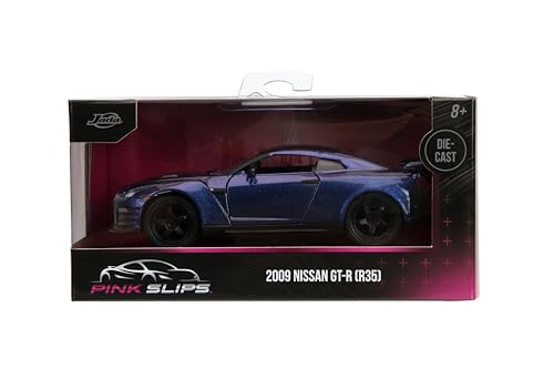 Jada Pink Slips 2009 Nissan GT-R 1:32 Metal Die-Cast miniatura 7