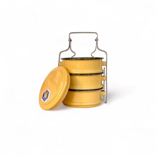 Generic 3-Tier Thai Enamel Food Carrier Container...