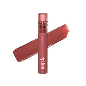 ETUDE Fixing Tint #06 Soft Walnut (4g) | Long Lasting High Pigmented Liquid Lipstick | Waterproof Lightweight Matte Finish Lip Stain | Full Coverage | Korean Makeup, Kbeauty