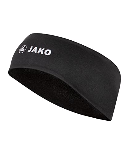JAKO Unisex Stirnband Funktion, Schwarz, EMPTY/NO SIZE