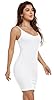 AUHEGN Women's Cami Slip Dress Basic Bodycon Dress... #3