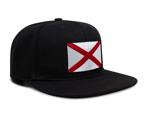 Image of International Tie State Hat for Men and Women, Adjustable Snapback Trucker Baseball Cap with Embroidered Patch