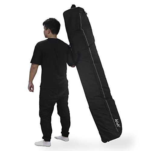 Wolt 21183 Rolling Ski Bag - Padded Snowboard Bag Carrier thumb #5
