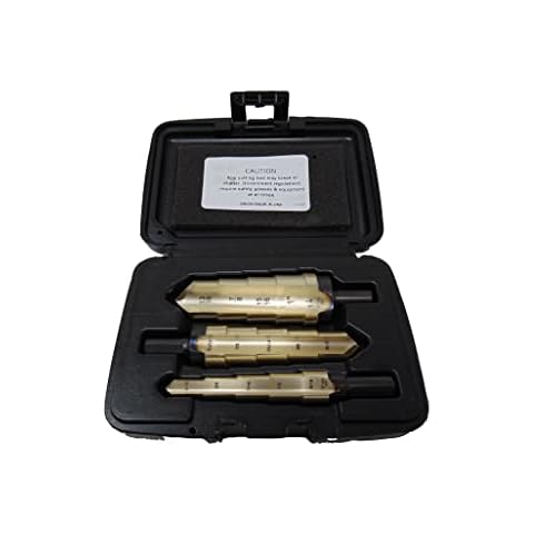 Norseman by Viking Drill and Tool 99980 3 Piece 5/16 in., 9/16 in., and 13/16 in. Step Reamer Set Cover