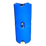 30 Gallon Stackable Emergency Water Storage Tank - 2 Tanks & Water Treatment Kit- BPA Free Food...