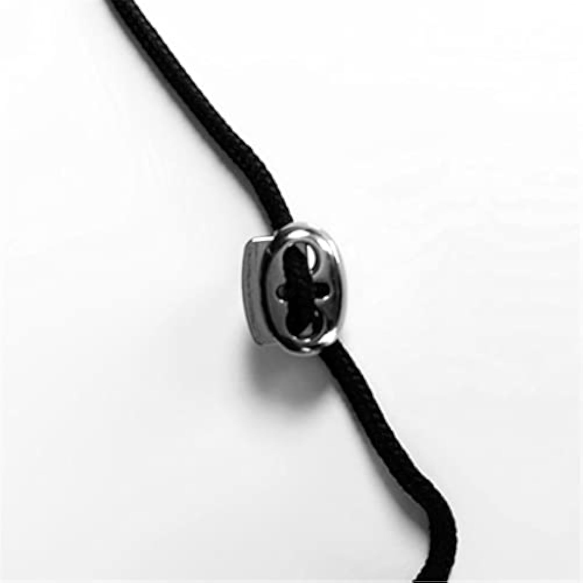 3x10 Pieces Metal Oval Bean String Cord Locks, Toggle Spring Clasp