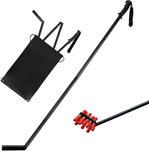 Shotgun Shell Magnetic Pickup Stick,Magnetic Pickup Tool with Carrying Bag,Collapsible Shotgun Shell Pickup Stick