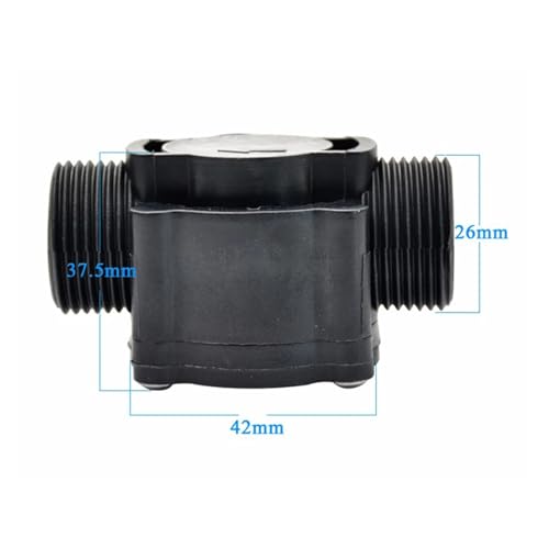 Sensor de flujo de agua FS300A con eje cerámico antidesgaste para medición estable G3/4 2