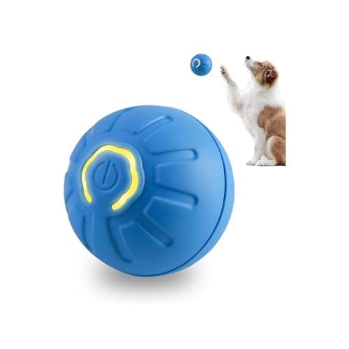 Generico Giochi per Cani, 2025 Nuova Palla per Cani con Luce LED, Ricaricabile Giochi Interattivi, Durevole Giocattolo per Gatti, Giocattoli di Taglia Grande e Media