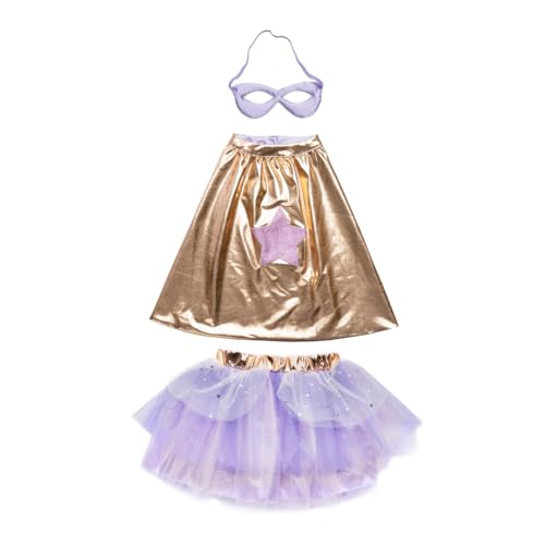 Disfraz Superhéroe Tutu para Niñas, Talla 4–6