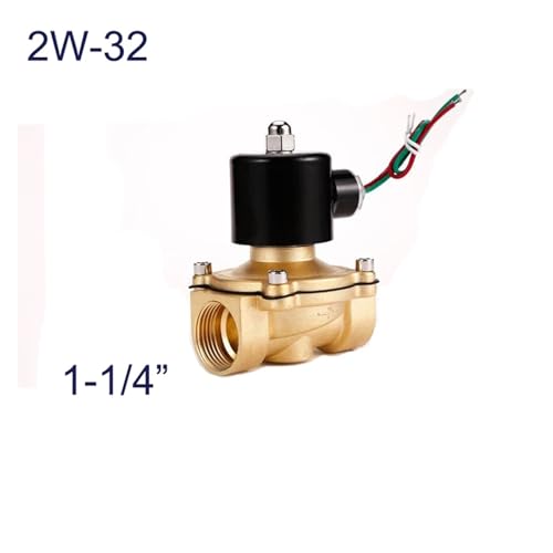 Électrovanne eau chaude basse pression solénoïde 1 1/4 BSP 24v