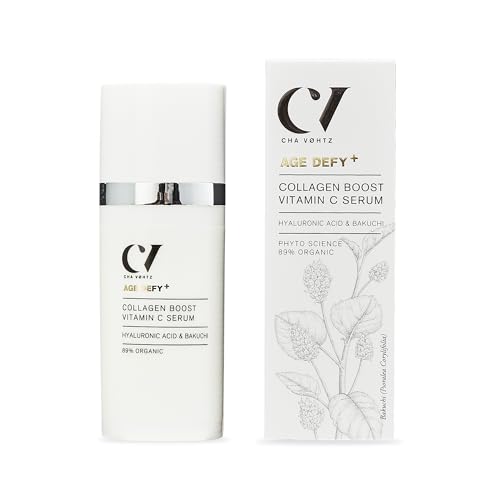 Green People Age Defy+ Collagen Boost Vitamin C Serum 30ml | Natu...