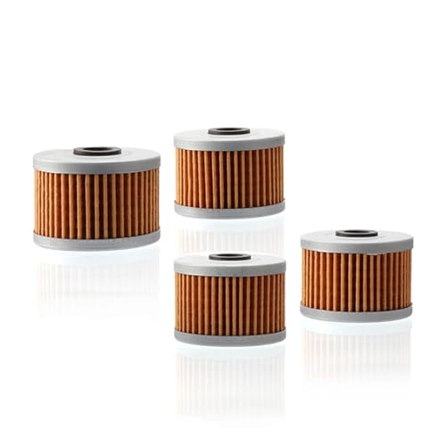 Ölfilter für Motorräder 4 Pcs Motorrad Öl Filter Ersatz Fit Für CFMOTO Fit Für Honda Fit Für Kawasaki Motocross Teile Motorrad-Ölfilter