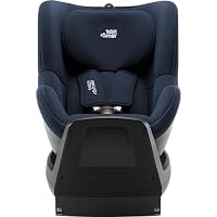 Britax Römer Reboarder DUALFIX PLUS, Inklusive Neugeboreneneinsatz und ISOFIX, für Kinder von 40-105 cm i-Size, Geburt - 4 Jahre, Night Blue – Ansicht 2