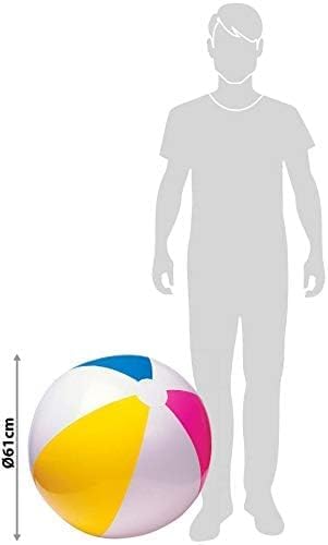 Miniatura 4 de INTEX Bola de playa colorida de 24" Paradise Panel - 59032EP (juego de 4)