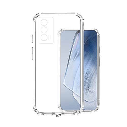 VIDO Transparent Back Case Cover for iQOO 7 5G (Soft & Flexible & Camera Protection Back Case)