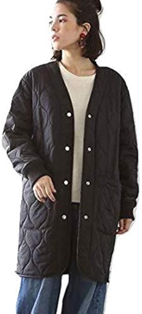 Amazon.co.jp: [コーエン] OUTLAST(R) 中綿Vネックミリタリーコート