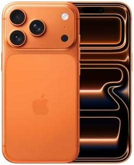 Apple iPhone 17 Pro, US Version, 1TB, eSIM, Cosmic Orange- Unlock...