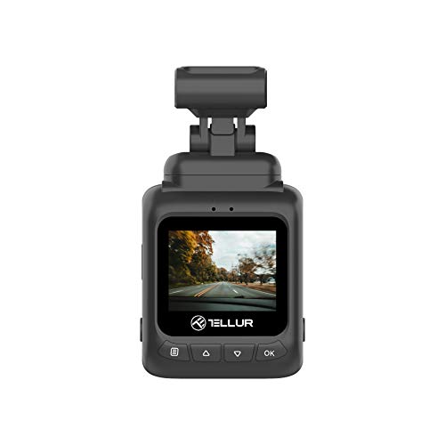 TELLUR Dash Patrol DC1 Autokamera, FullHD 1080P, G-Sensor erkennt Aufprall und startet Aufnahme...