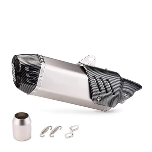 Silencieux d'échappement 51mm en inox TYPE-A anti-corrosion pour YZF R6 et Ninja 400