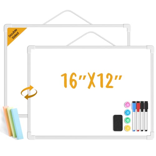 Lumspax Small Dry Erase Board for Wall, 16' x...